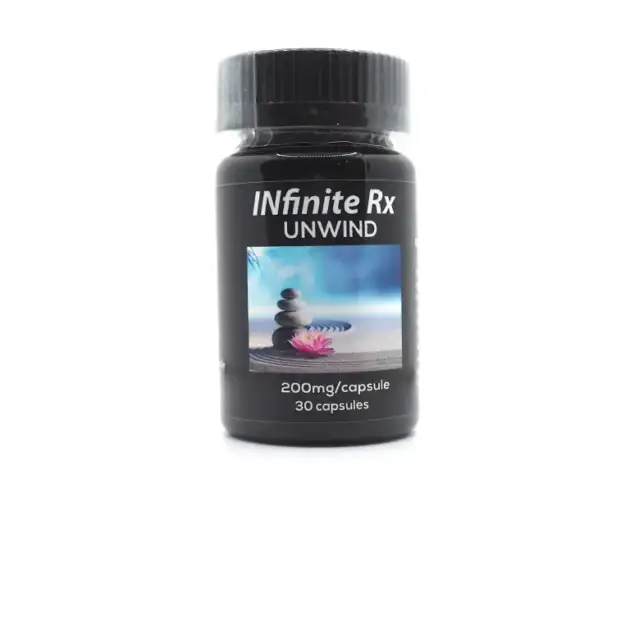 Infinite Rx Unwind Microdosing: Psilocybin CBD Capsules