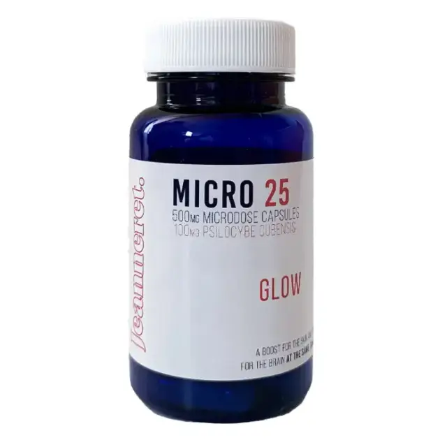 Jeanneret Botanical Micro 25 Glow Microdose Mushroom Capsules